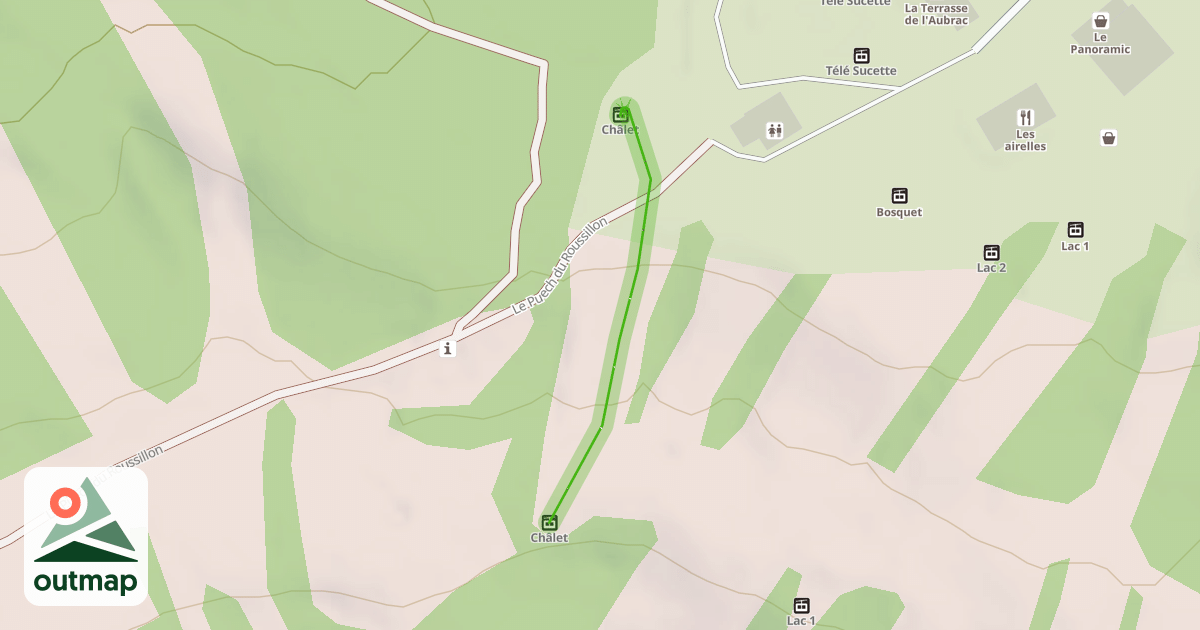 Map of Le Châlet