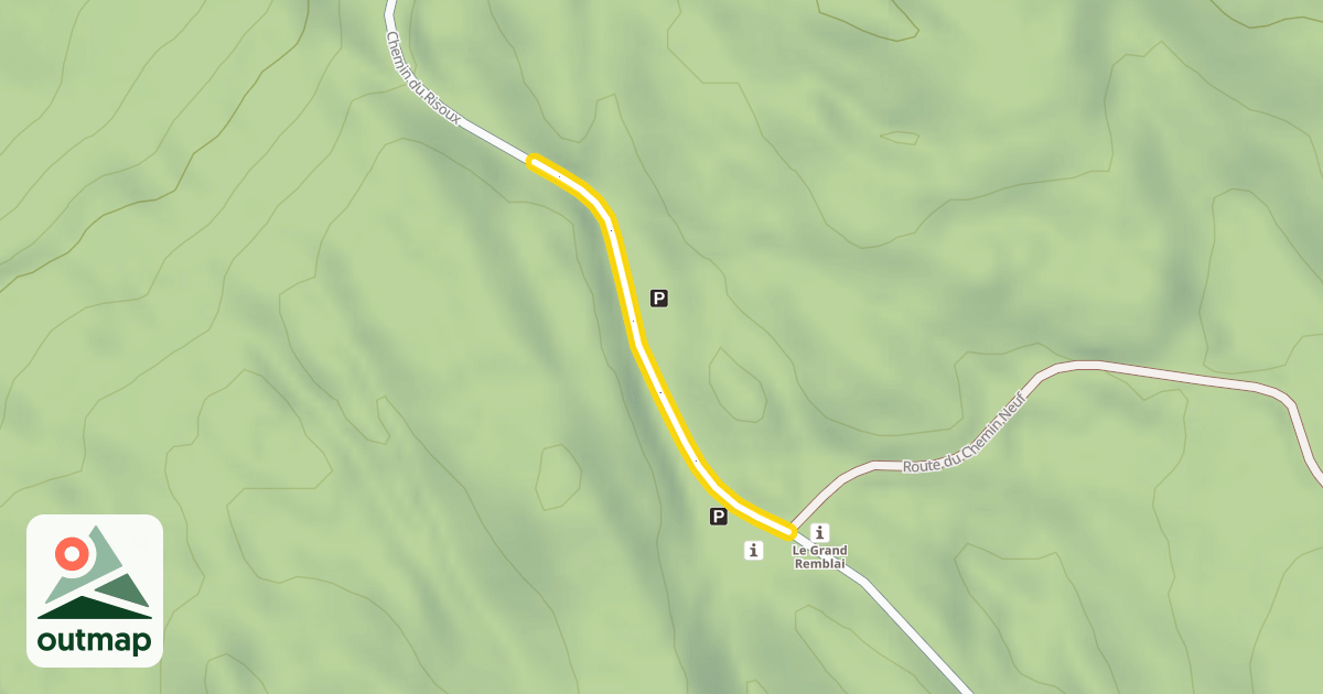 Map of Chemin Neuf