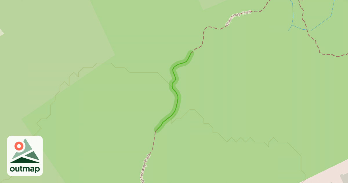 Map of Greenway Trail