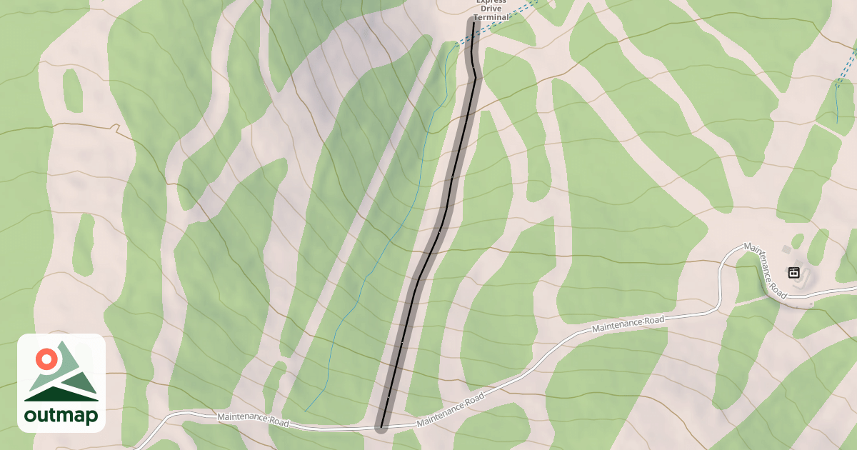 Map of Lower Liftline