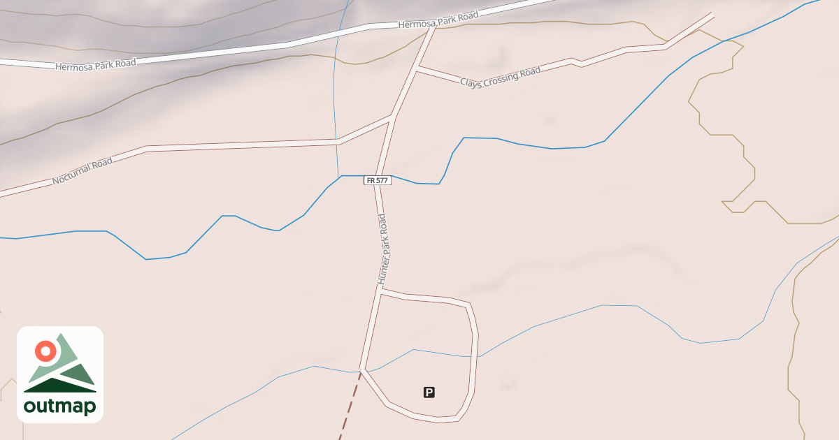Map of HUNTER PARK