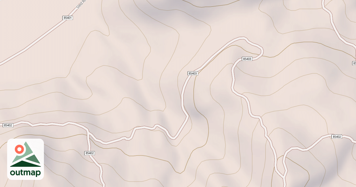 Map of MIDDLE CREEK ACCESS