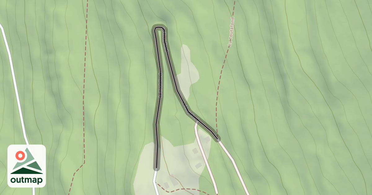Map of La Toutafond