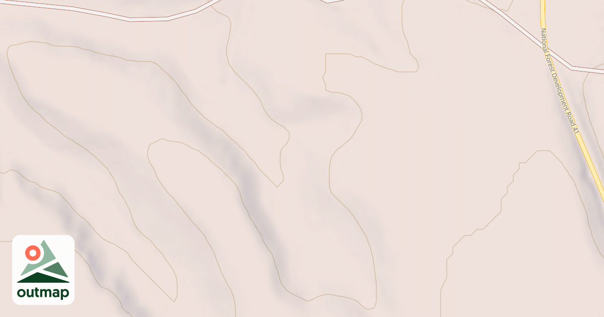 Map of USFS National Forest System Roads {165106D4-6DB2-4B4F-9189-1F9E08A5A500}