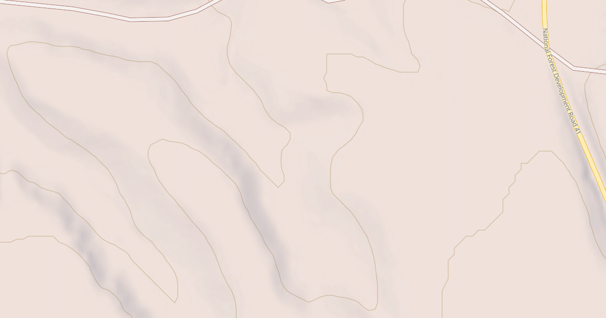 Map preview of USFS National Forest System Roads {165106D4-6DB2-4B4F-9189-1F9E08A5A500}