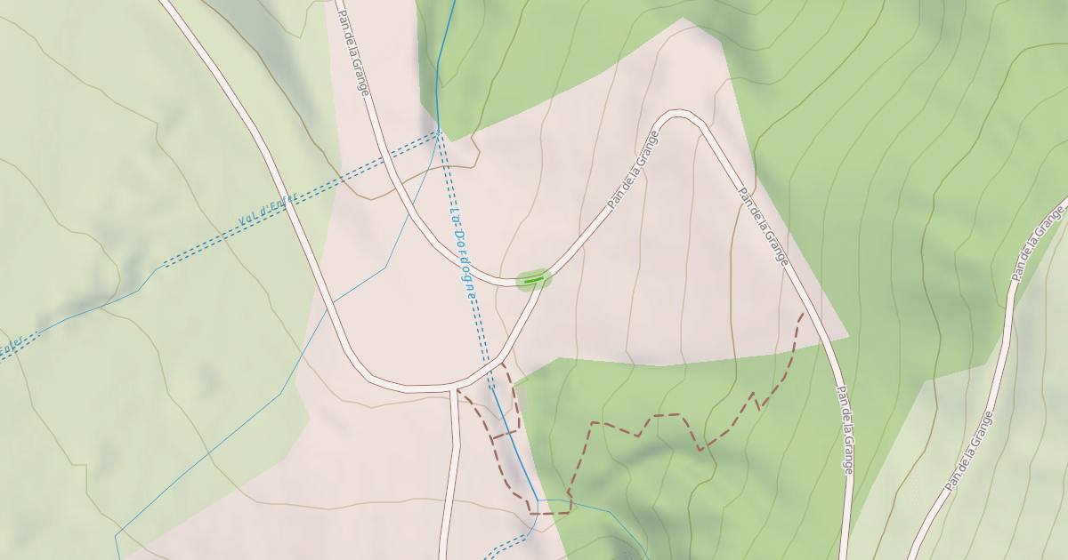 Map preview of Pan de la Grange