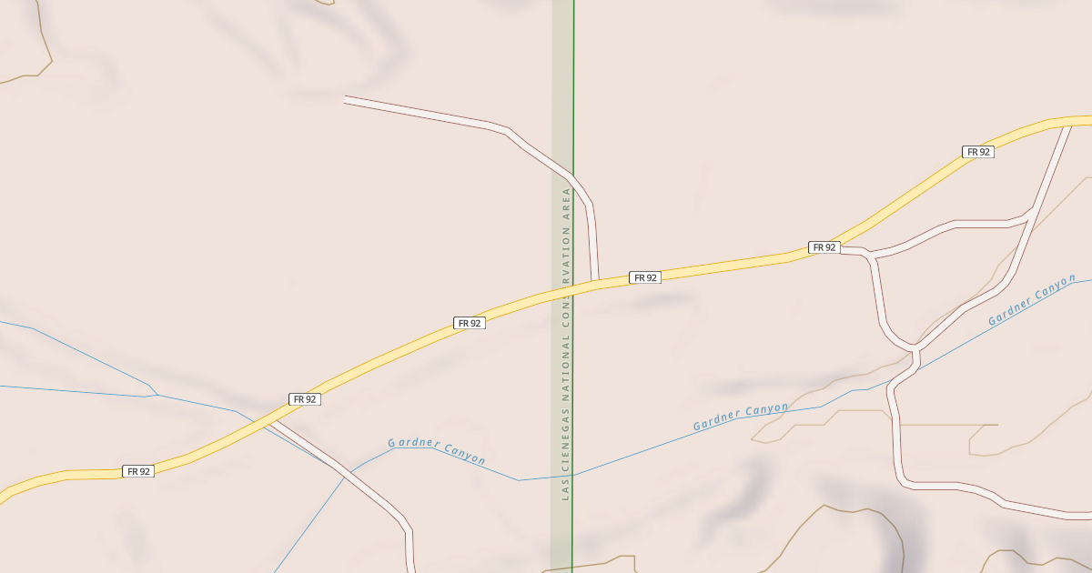 Map preview of BLM National GTLF Public Motorized Roads 69d3f59a-7000-43b8-8052-97e910454709