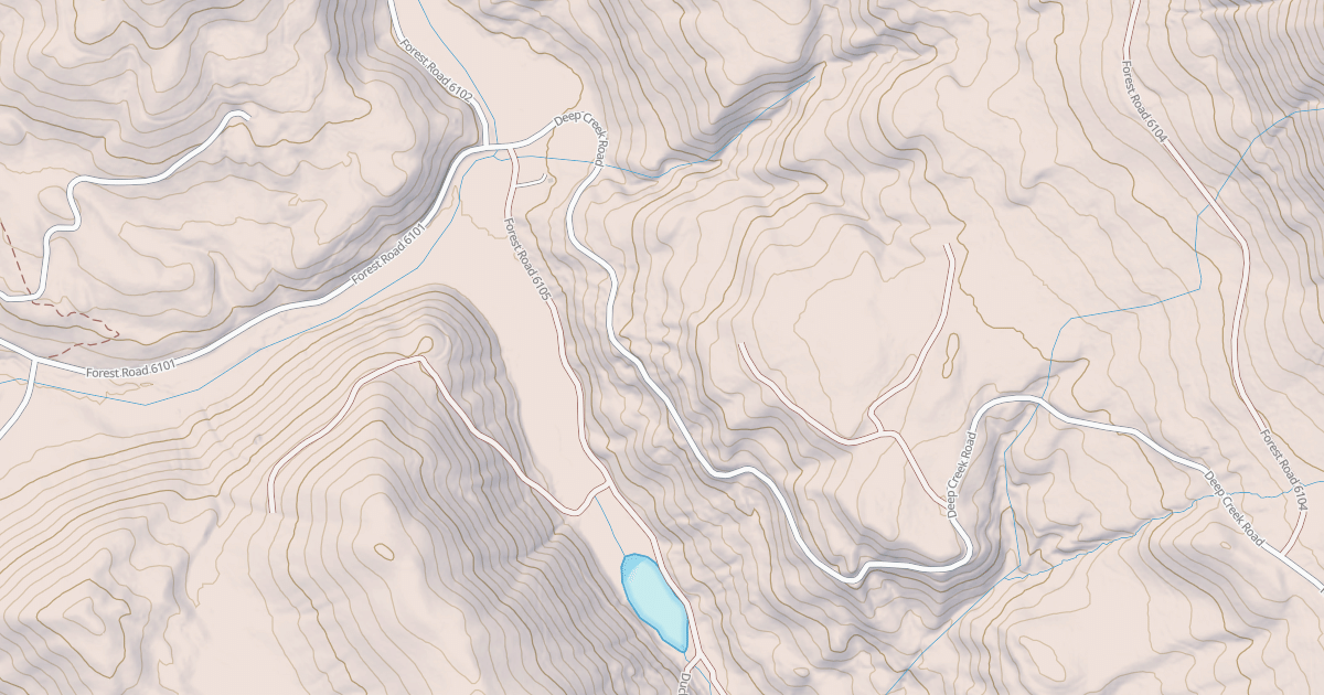 Map preview of DEEP CREEK