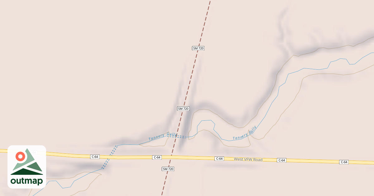 Map of North Central State Trail