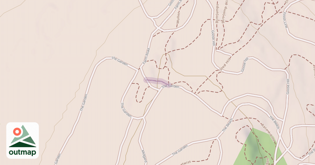 Map of A-Line Drop