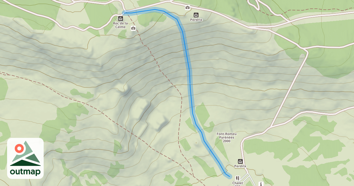 Map of Stade de Slalom