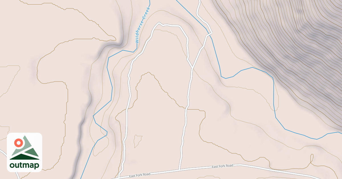 Map of BIG LOST RIVER ACCESS