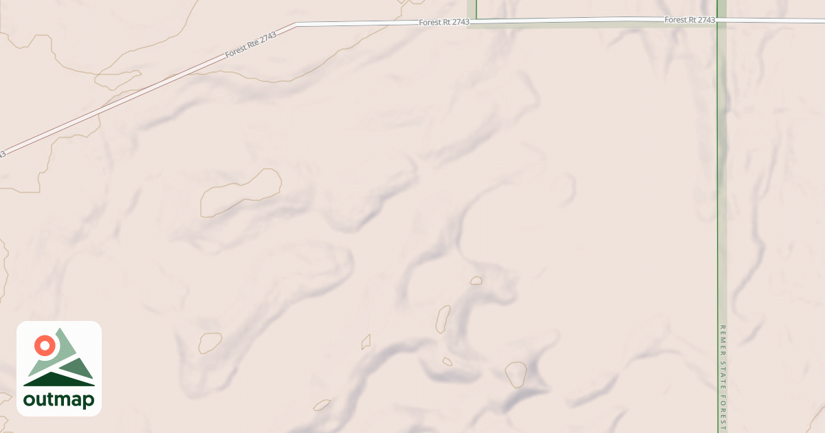 Map of BIRCH LAKE SPUR E