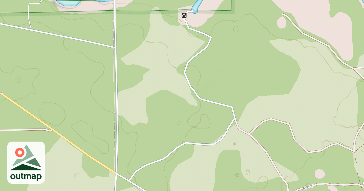 Map of USFS National Forest System Roads {D77E148A-5665-46E6-969B-3CE4D20CDFF0}