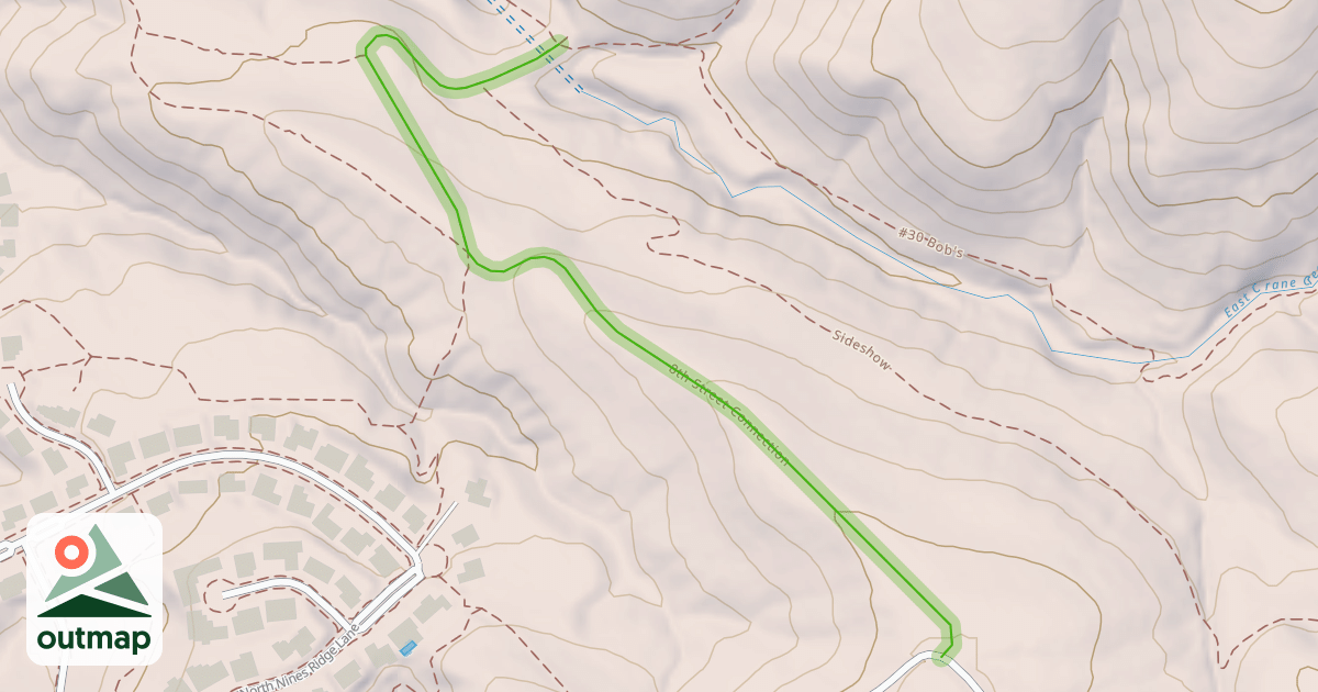 Map of 8th Street Connection