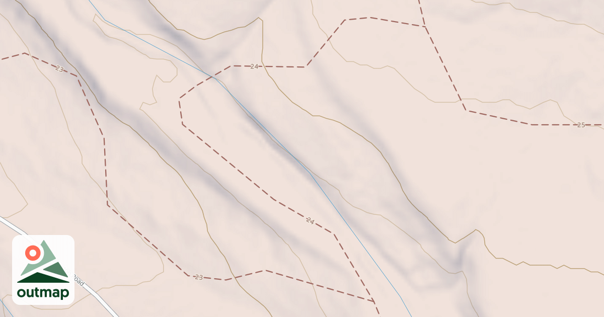 Map of Brock Creek #24