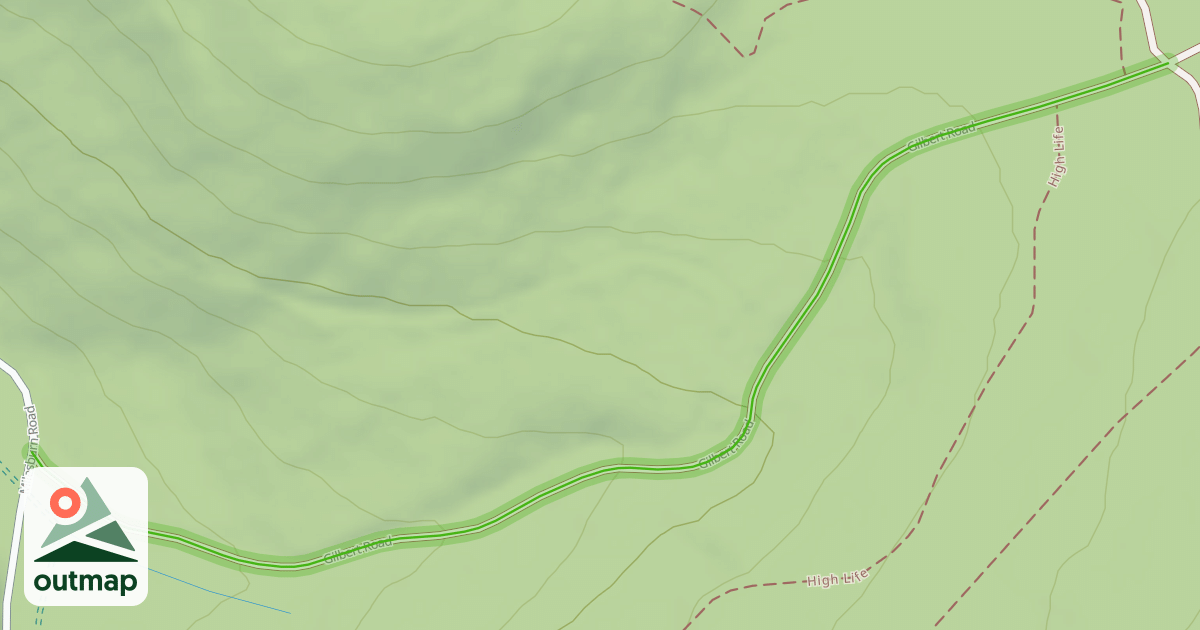 Map of Gilbert Road
