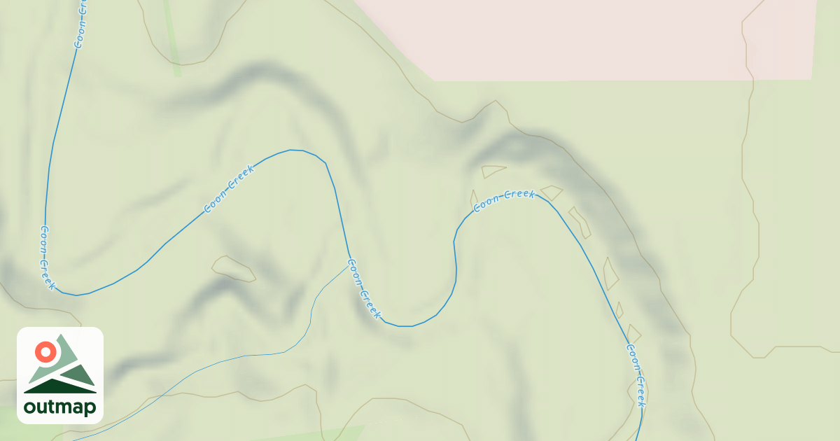 Map of Shady Oaks Native Prairie Adventure Trails