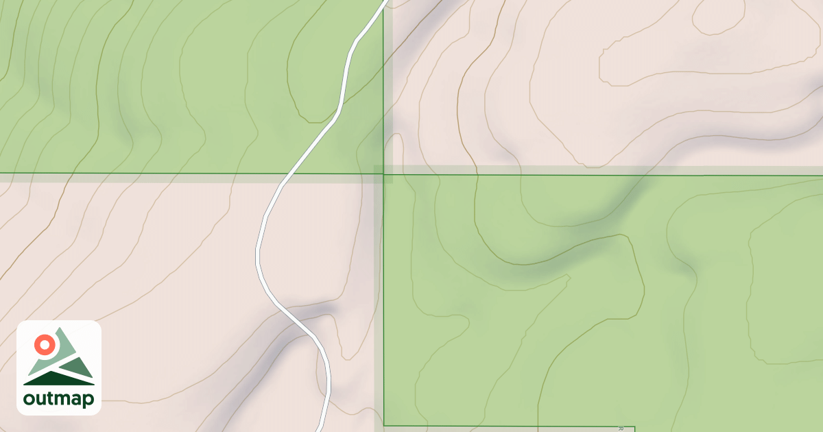 Map of MEADOW CREEK BREAKS A
