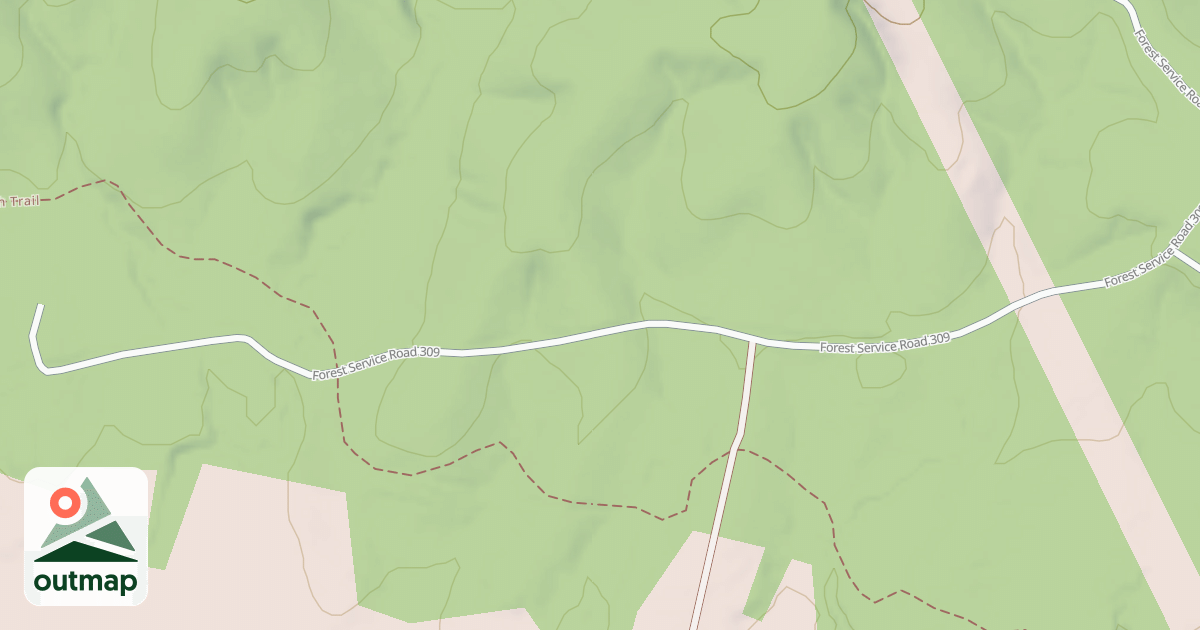 Map of FULKS CEMETERY ROAD