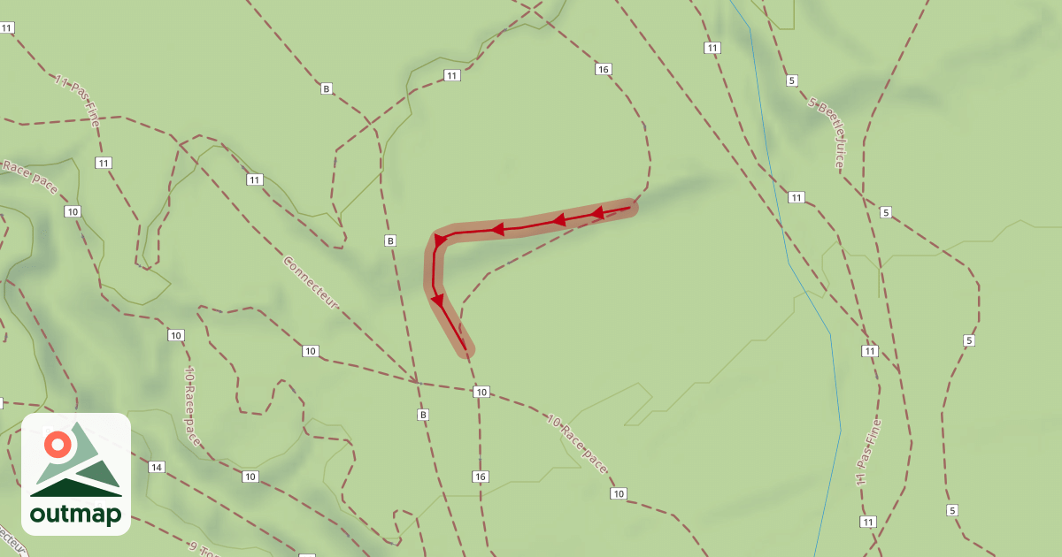 Map of 16 Freeride