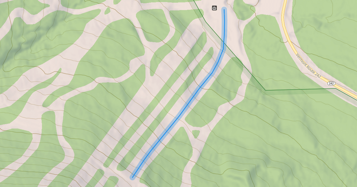 Map preview of Mont L'Entrepide