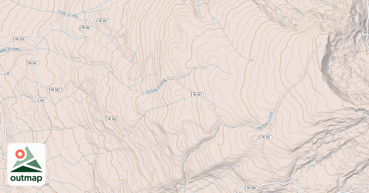 Map of DILLONS CABIN