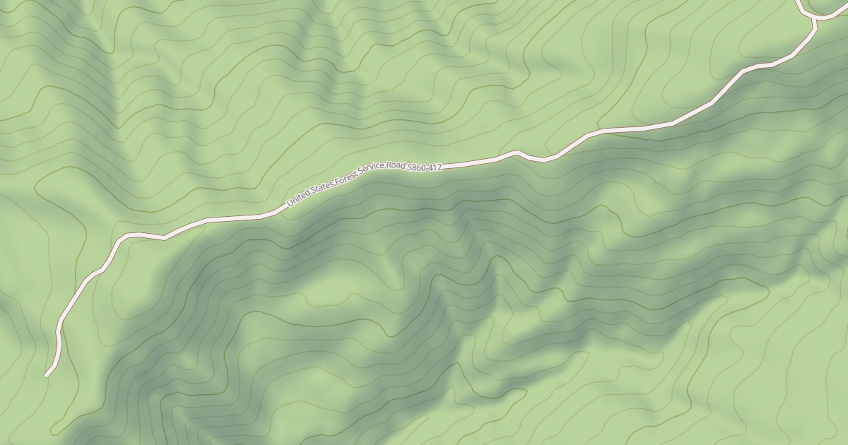 Map preview of USFS Motor Vehicle Use Map Roads {5AEED0EB-943E-4595-AFAE-B80D079F701F}