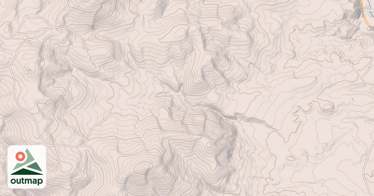 Map of CHICKEN CREEK