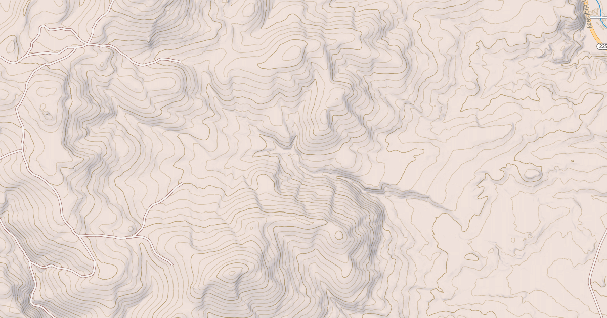 Map preview of CHICKEN CREEK