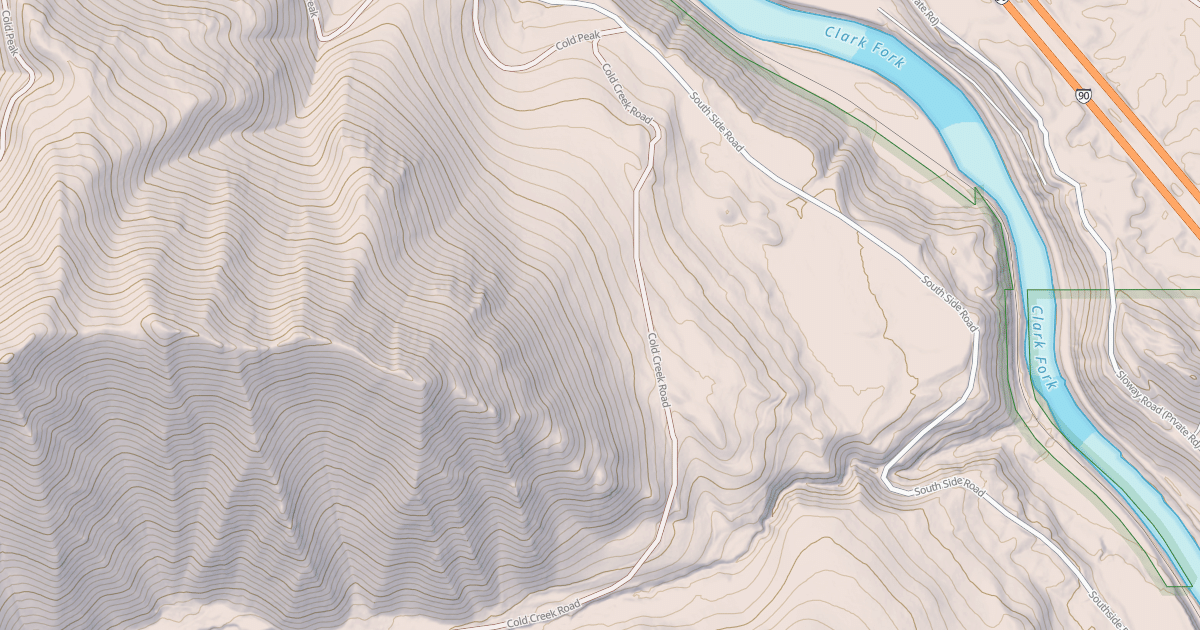 Map preview of COLD RIVER