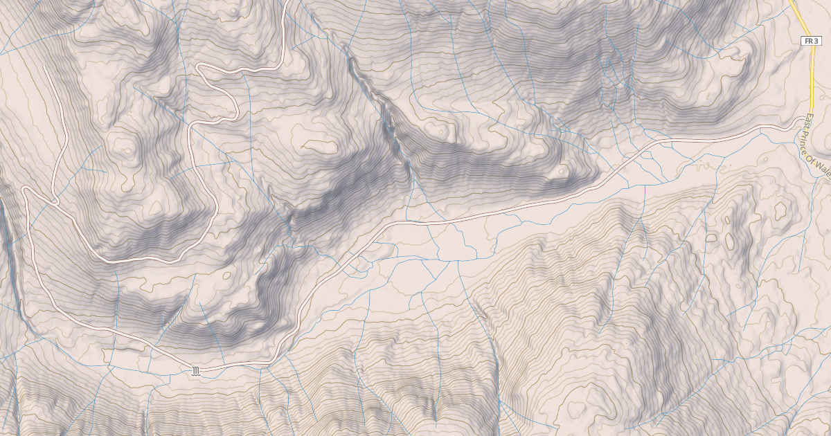 Map preview of SAL CREEK