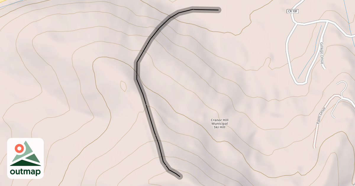 Map of Cranor Hill