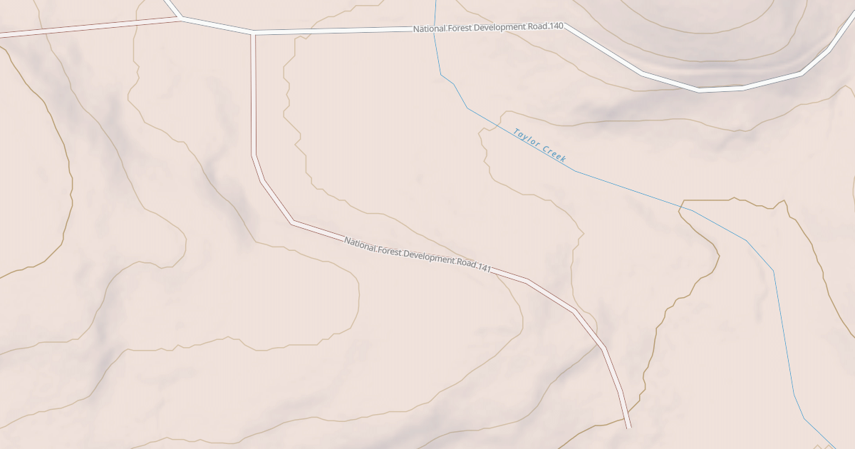 Map preview of USFS National Forest System Roads {C53C9FB1-AC4E-4B6E-9AAB-DDBED3166B65}