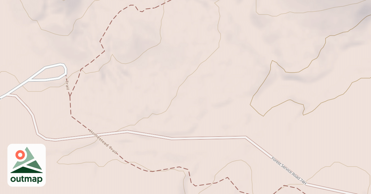Map of USFS National Forest System Roads {109760B5-3B3B-46AB-9807-00A91085A734}