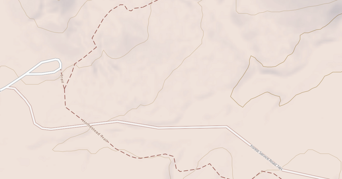 Map preview of USFS National Forest System Roads {109760B5-3B3B-46AB-9807-00A91085A734}