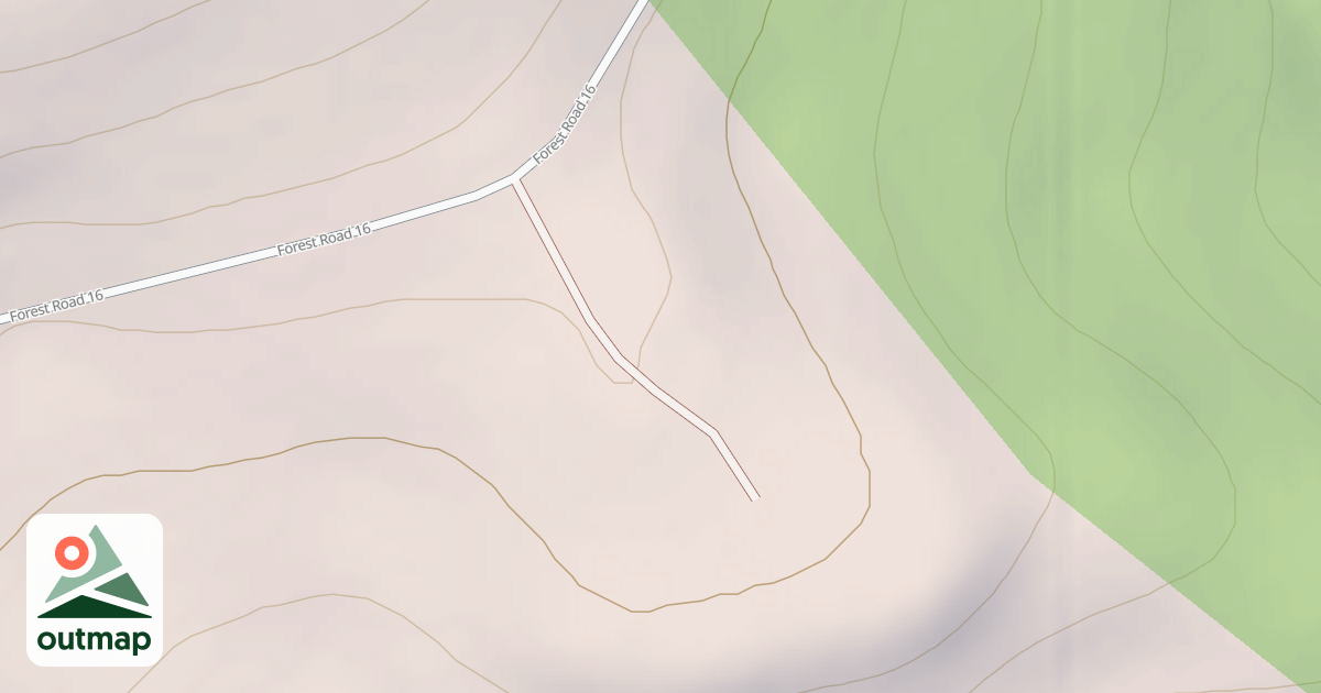 Map of USFS Motor Vehicle Use Map Roads {737E94B4-02FC-41B2-884F-AB4D0B4E9B52}