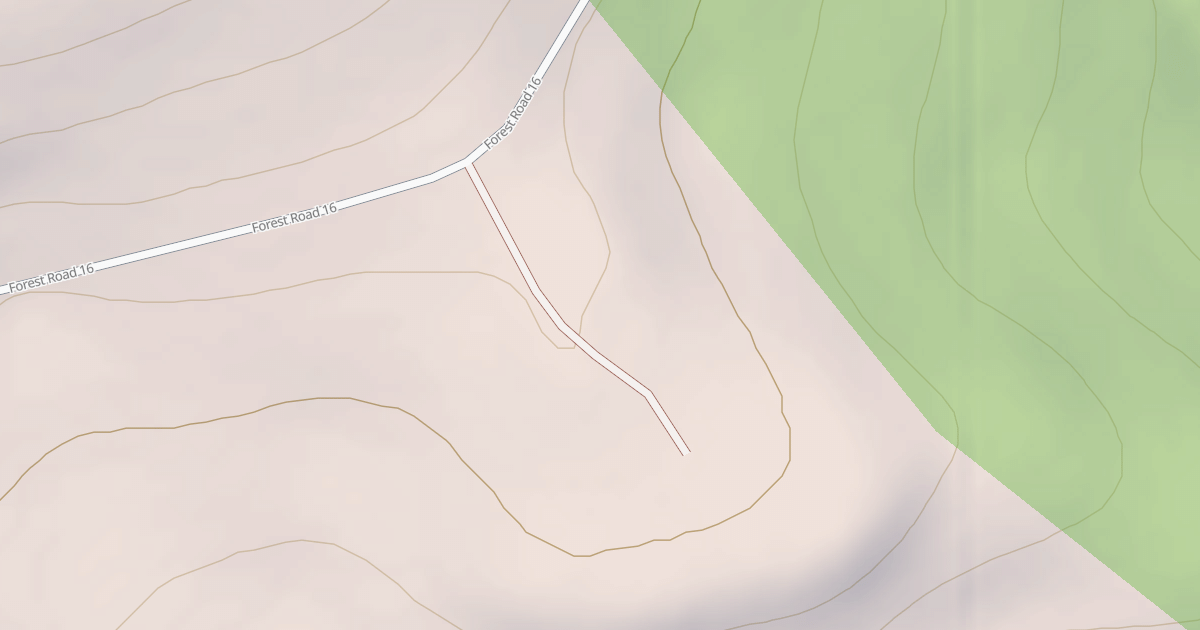 Map preview of USFS Motor Vehicle Use Map Roads {737E94B4-02FC-41B2-884F-AB4D0B4E9B52}
