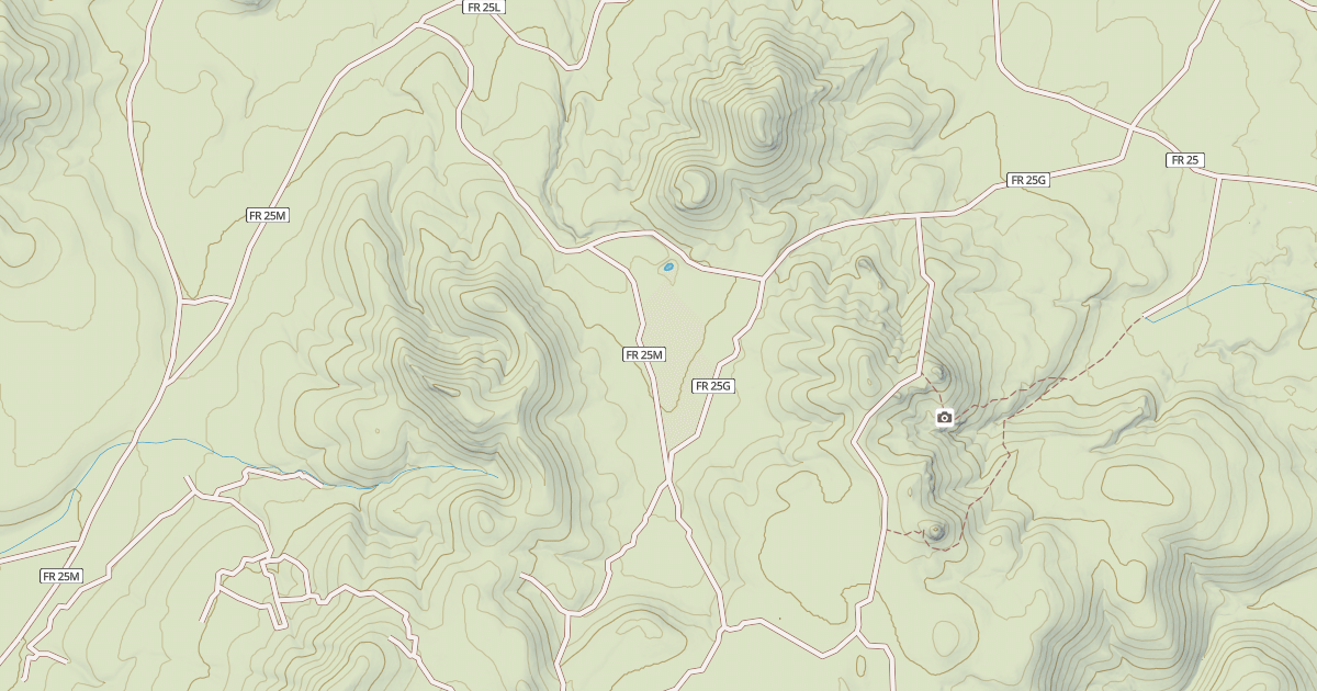 Map preview of USFS National Forest System Roads {54D31A2A-7787-4F6D-B8C1-E950E09C1295}