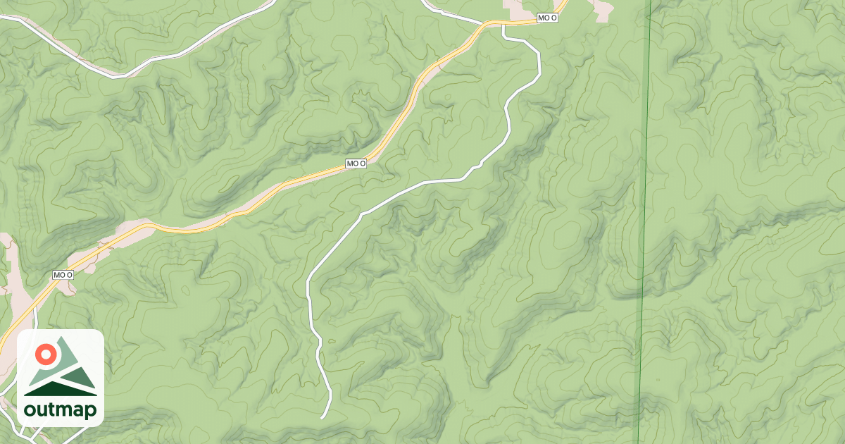 Map of WOMBLE HOLLOW