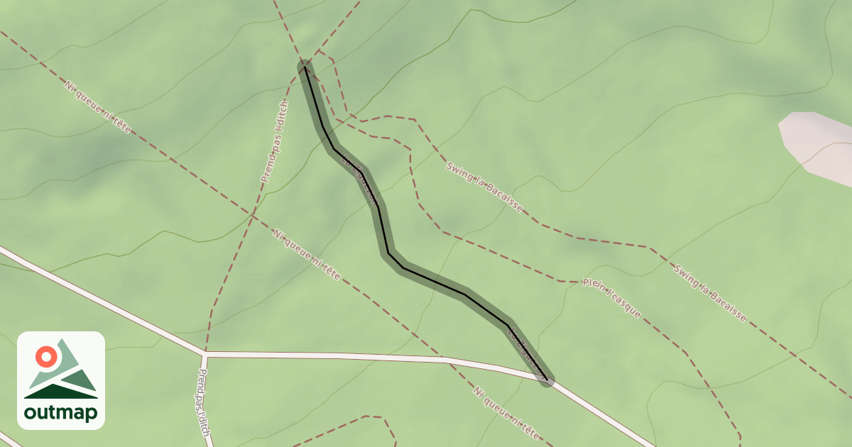 Map of La Ziguezon