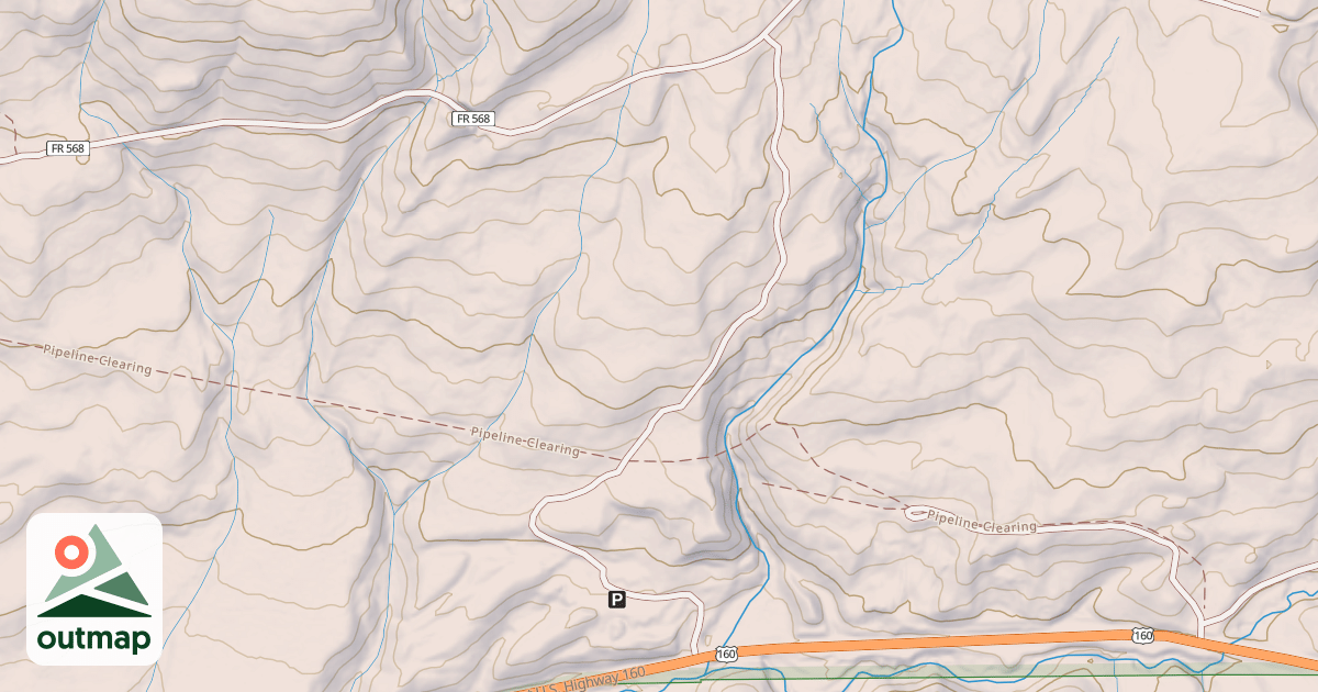 Map of CHERRY CRK