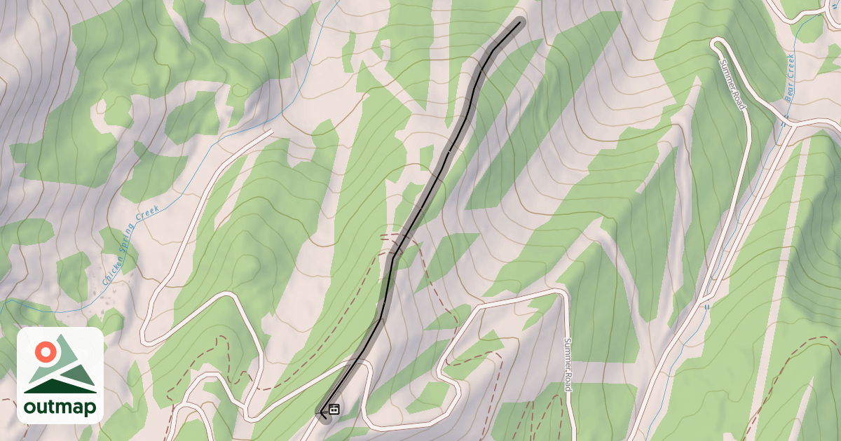 Map of Wildcat Ridge