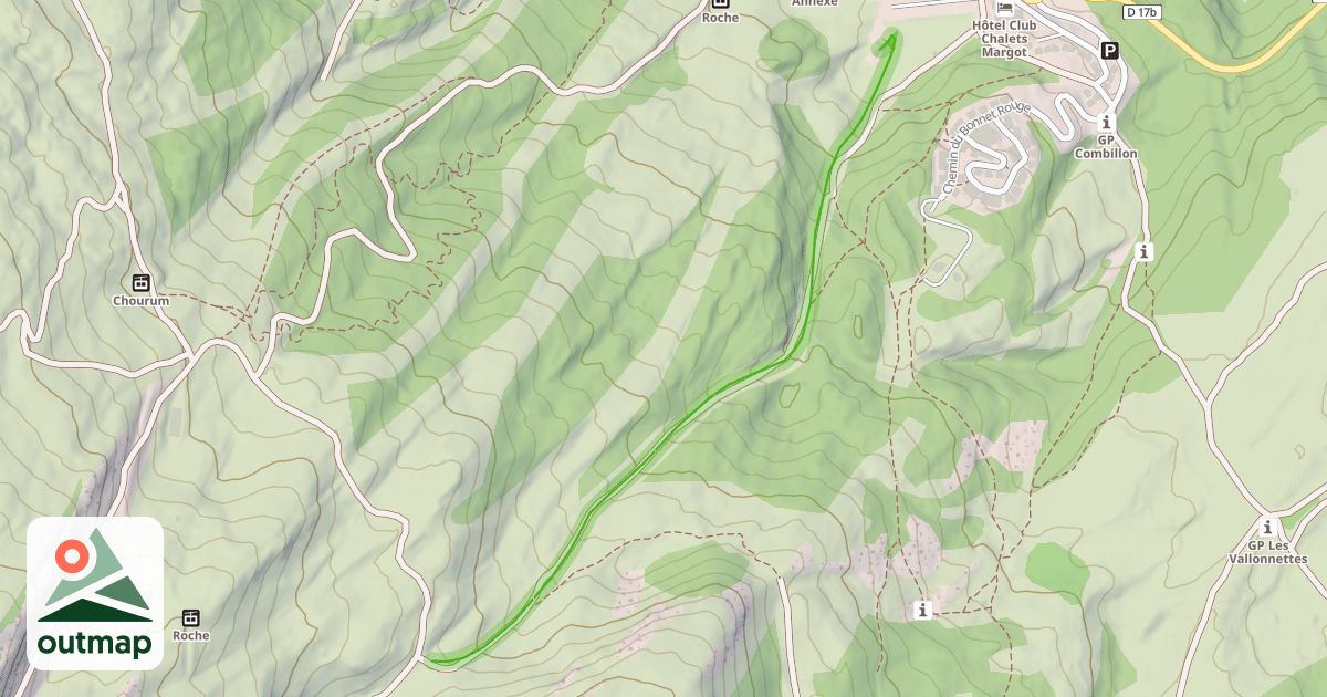 Map of Chaumettes