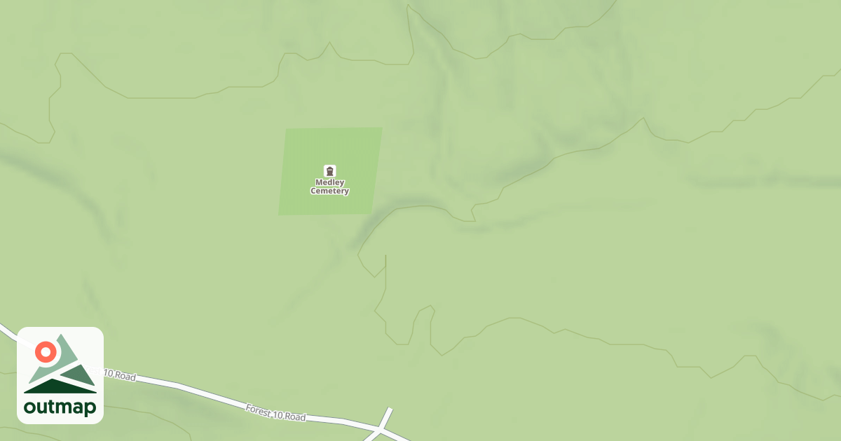 Map of MEDLEY CEMETARY
