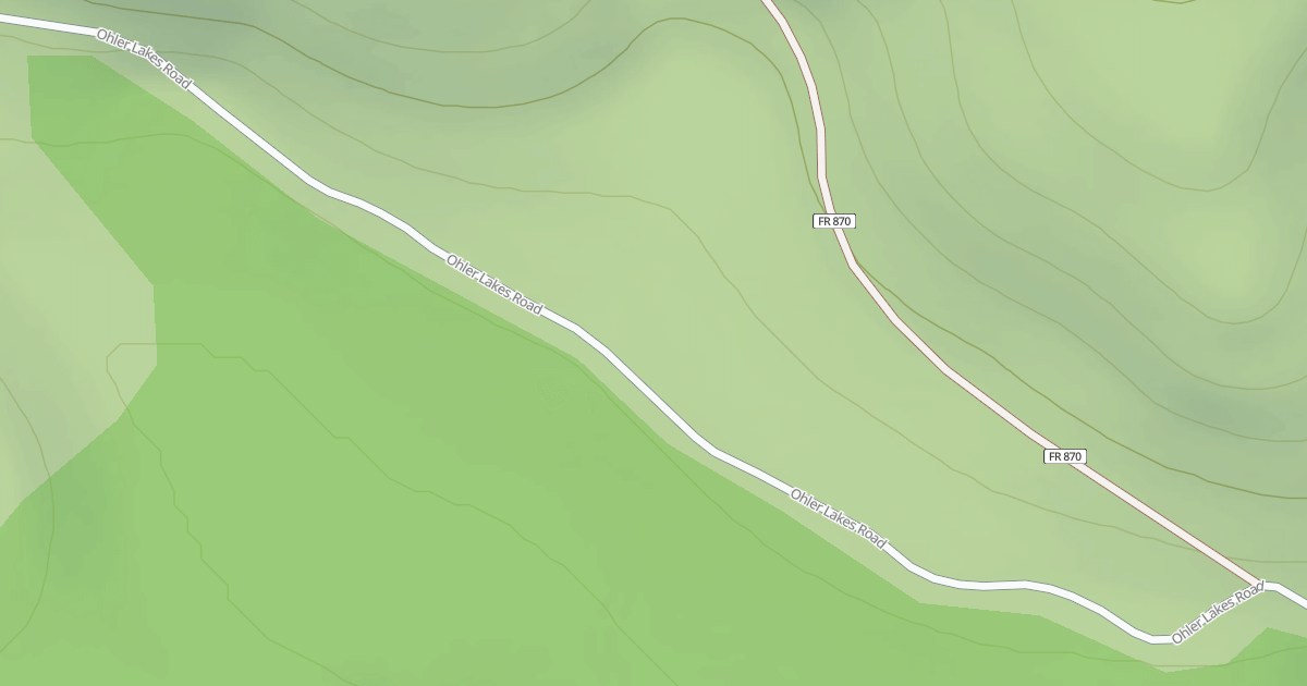 Map preview of OHLER LAKES