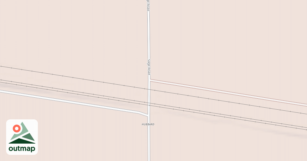 Map of Buffalo Run Snowmobile Trail