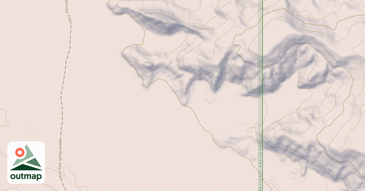 Map of NFSR 8094 (PORTION OF OLD 807)