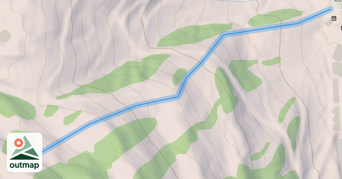 Map of Tinker's Dam