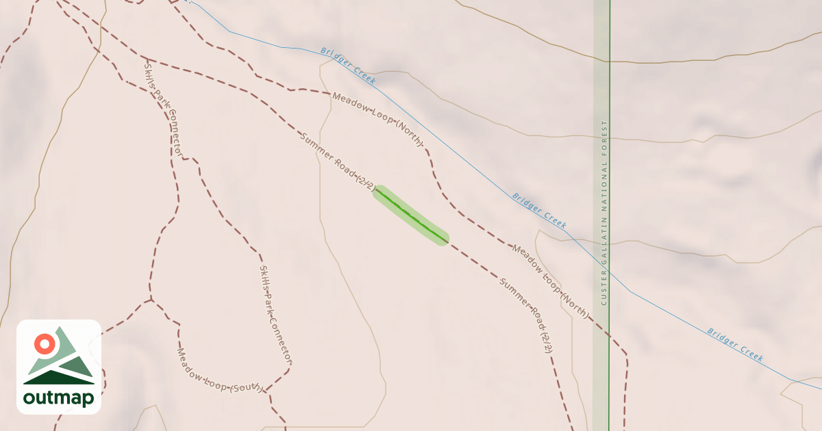 Map of Summer Road (2/2)